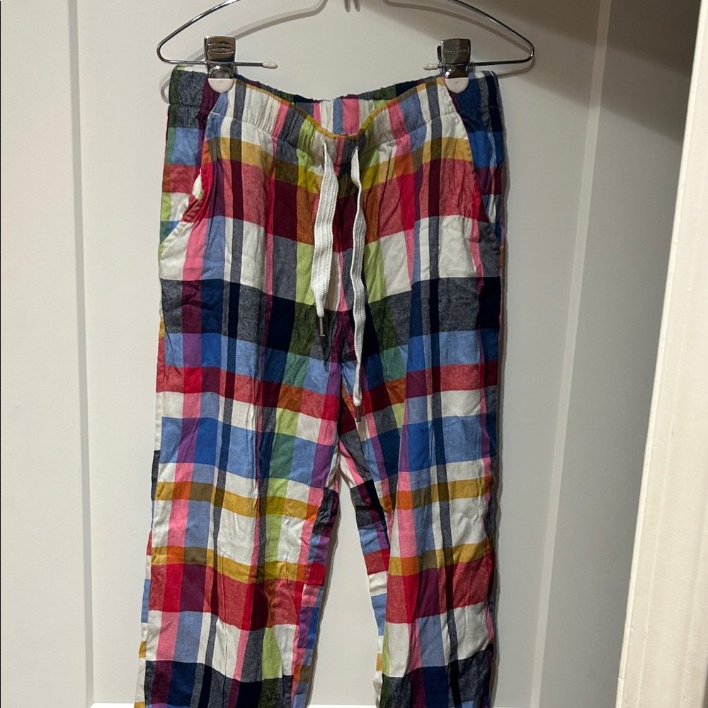 Colorful Plaid PJ Pants women